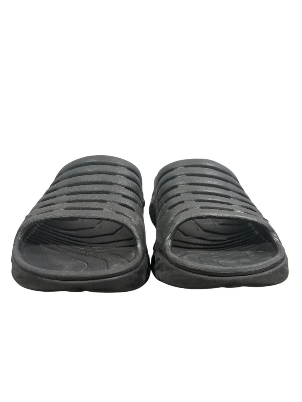 Hoka One One Ora Recovery Slide 2 sandals Black Size 8 Comfortable Lightweight